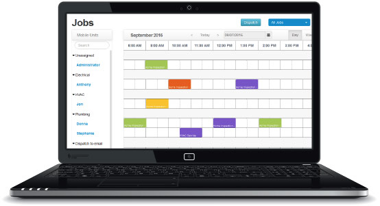 doForms-Dispatch-Scheduler-Screen