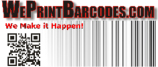 we print barcodes