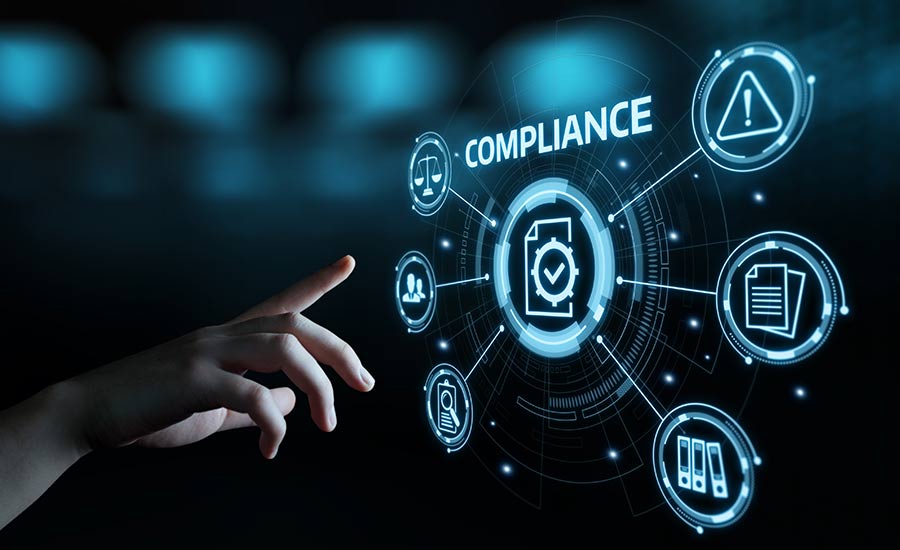 Compliance business technology concept​