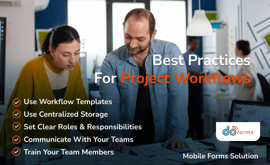 A list of the best practices for project management workflows